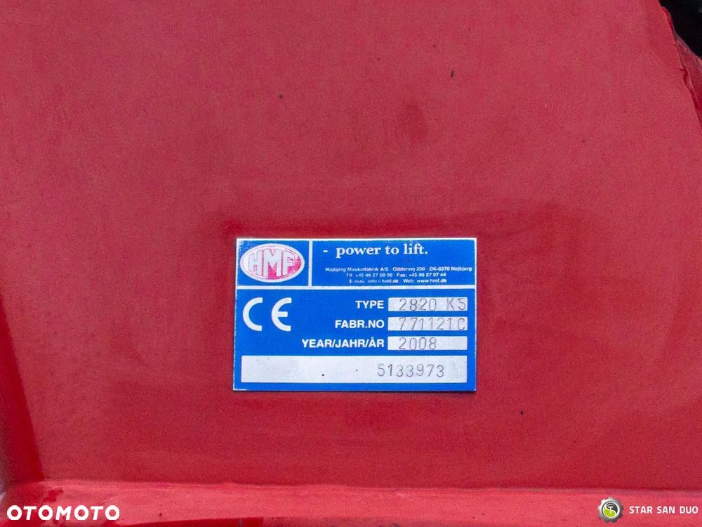 Volvo FH480 6x2 HMF 2820-K6 HDS Żuraw Ciągnik Siodło - 22