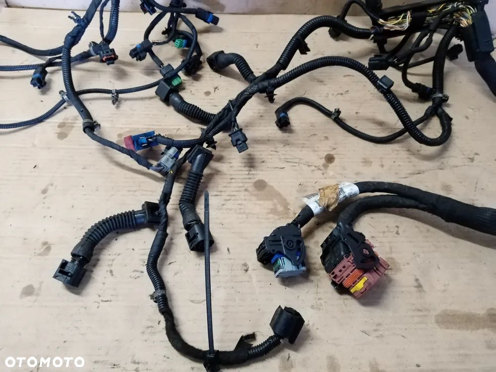 Wiązka instalacja silnika Peugeot 308 T7 1.6 THP V756813680 - 4