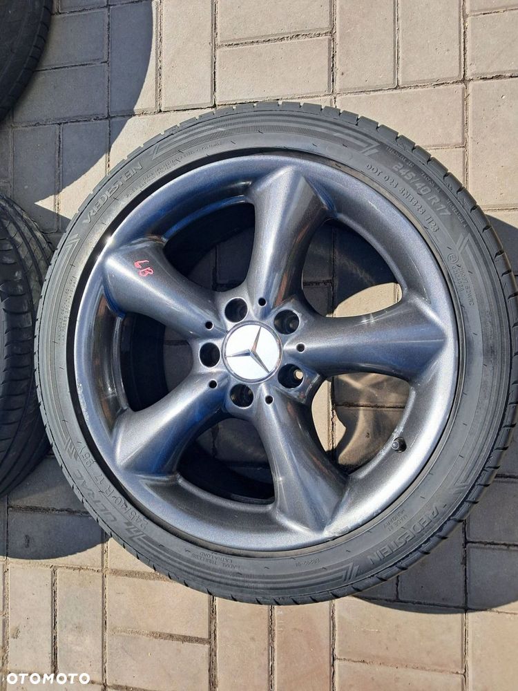 mercedes-benz clk w209 felgi aluminiowe koła lato 17" 5x112 et30 et36 - 5