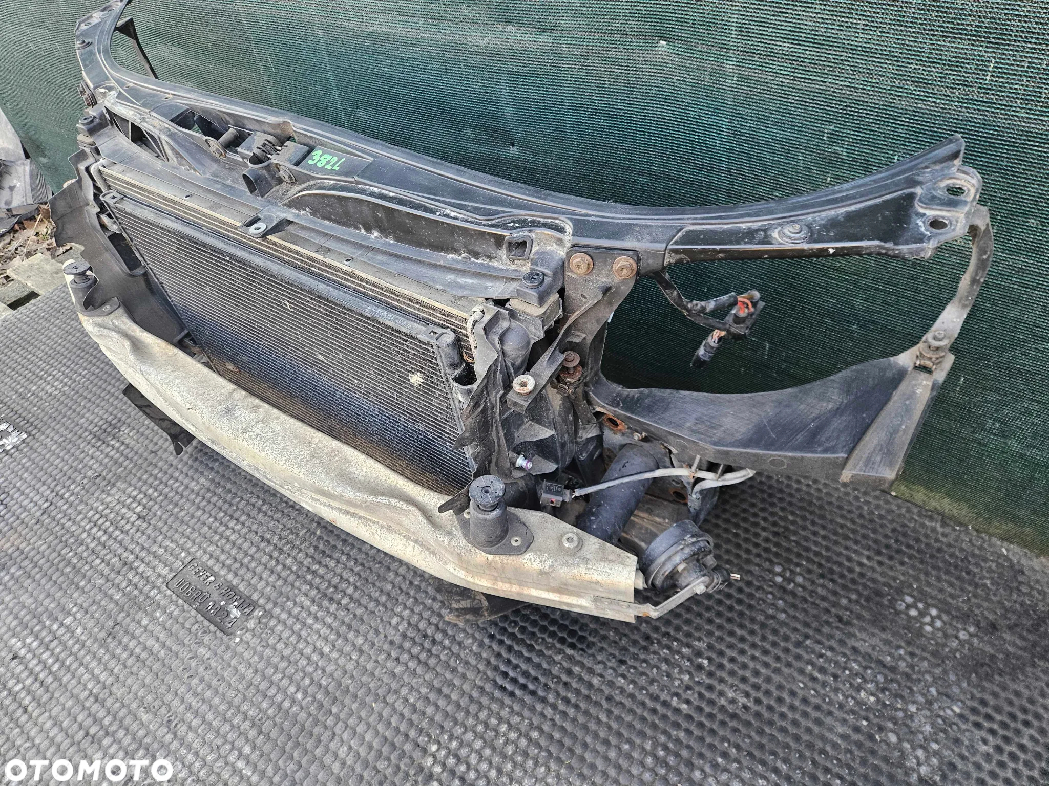 Pas Przedni 8E0805594E Wzmocnienie Czołowe Belka Zderzaka Chłodnice Wentylator 2.0 TDI 140KM AUDI A4 B7 - 7