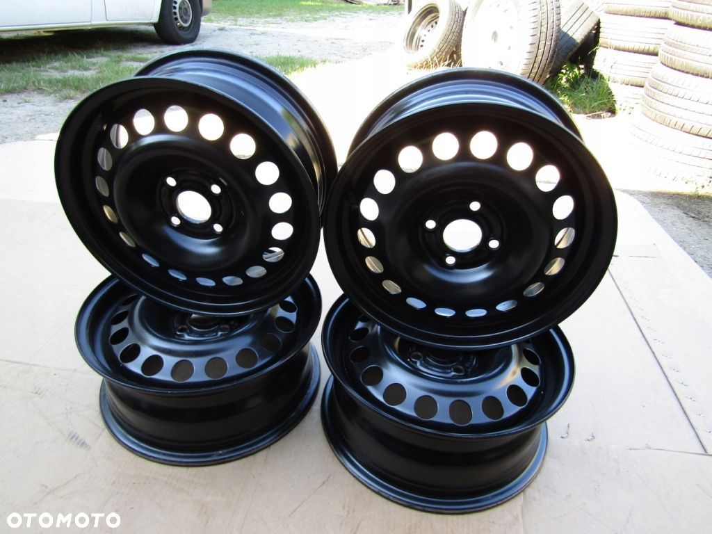 4x Felgi 15 Opel Astra G Corsa C Meriva A Combo C Fiat Grande Punto Evo - 1