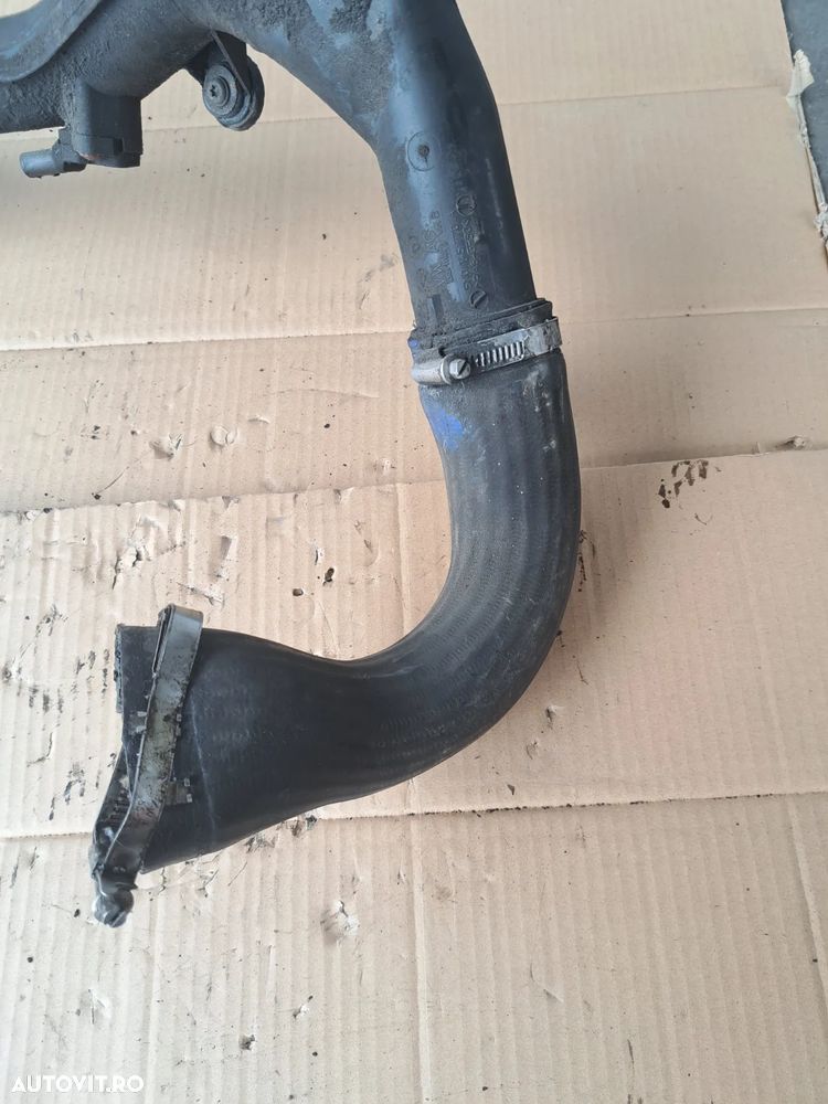 Tub tubulatura furtun intercooler Senzor presiune gaze evacuare MAP Originale VW Passat B6, B7, Tiguan 5N, Golf 5, 6, Audi A3, A4, A5 - 7