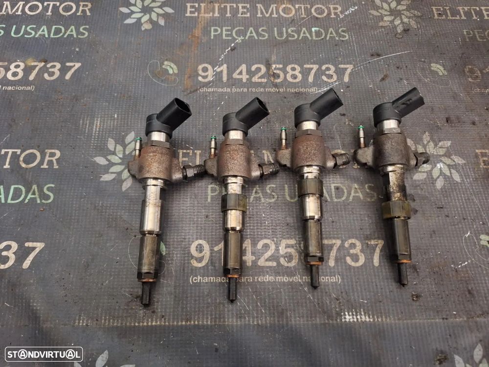 Injetores usados SIEMENS 98022448680 PEUGEOT 508 CITROEN DS3 3008 9H05 1.6 HDI 115CV EURO5 - 2