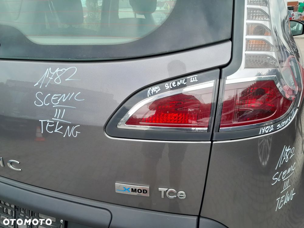 RENAULT SCENIC III XMOD KLAPA BAGAŻNIKA TYLNA TYŁ KOLOR: TEKNG - 9