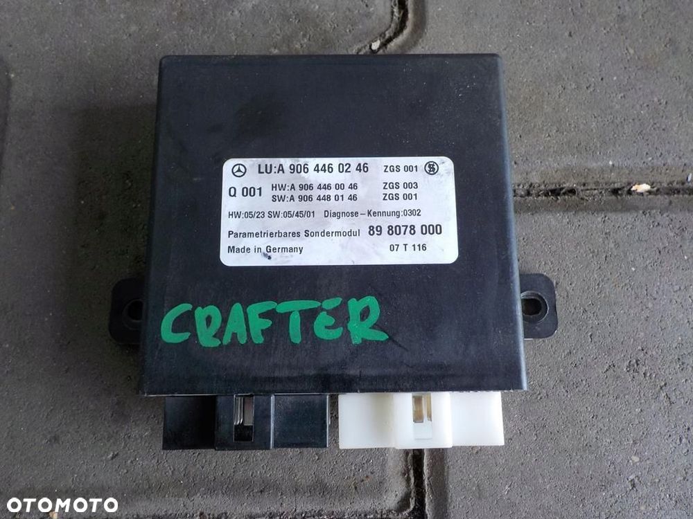 VW CRAFTER STEROWNIK MODUŁ PDC A9064460246 - 1