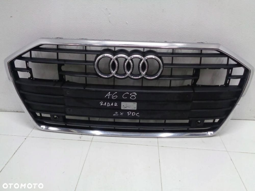 audi a6 c8 4k grill atrapa przód pdc radar 18-21r - 1