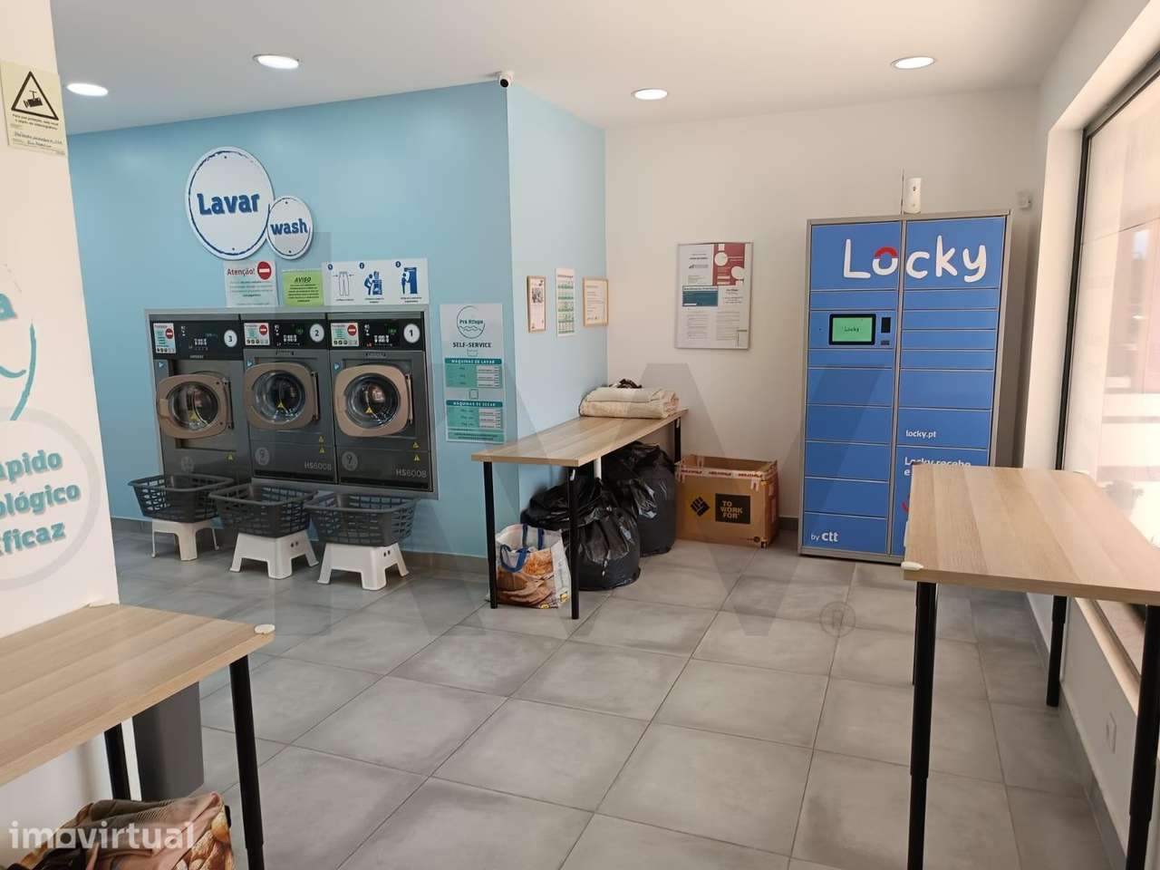 Oportunidade de Investimento: Lavandaria e Engomadoria em Pleno Funcio - Grande imagem: 3/10