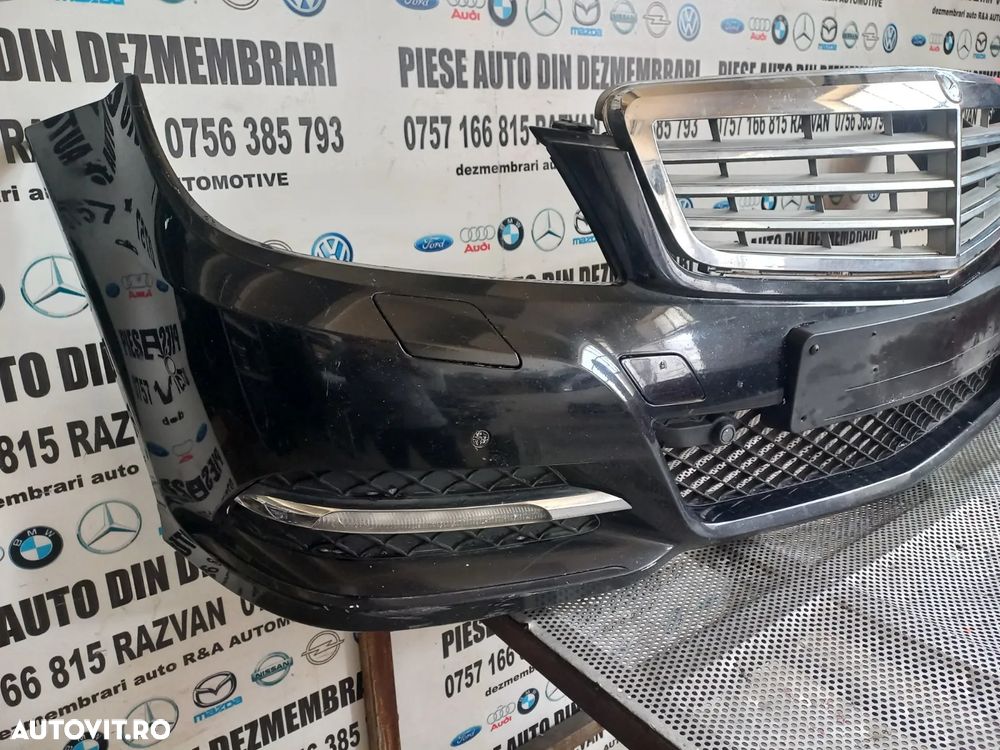 Bara Fata Completa Mercedes C Class W204 Facelift An 2011-2012-2013-2014-2015 Cu Spalatoare Far Si - 5