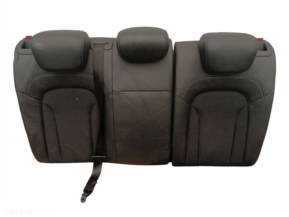 FOTELE KANAPA KOMPLET AUDI Q3 I 8U (2011-2014) PÓŁSKÓRA S-LINE UK - 9