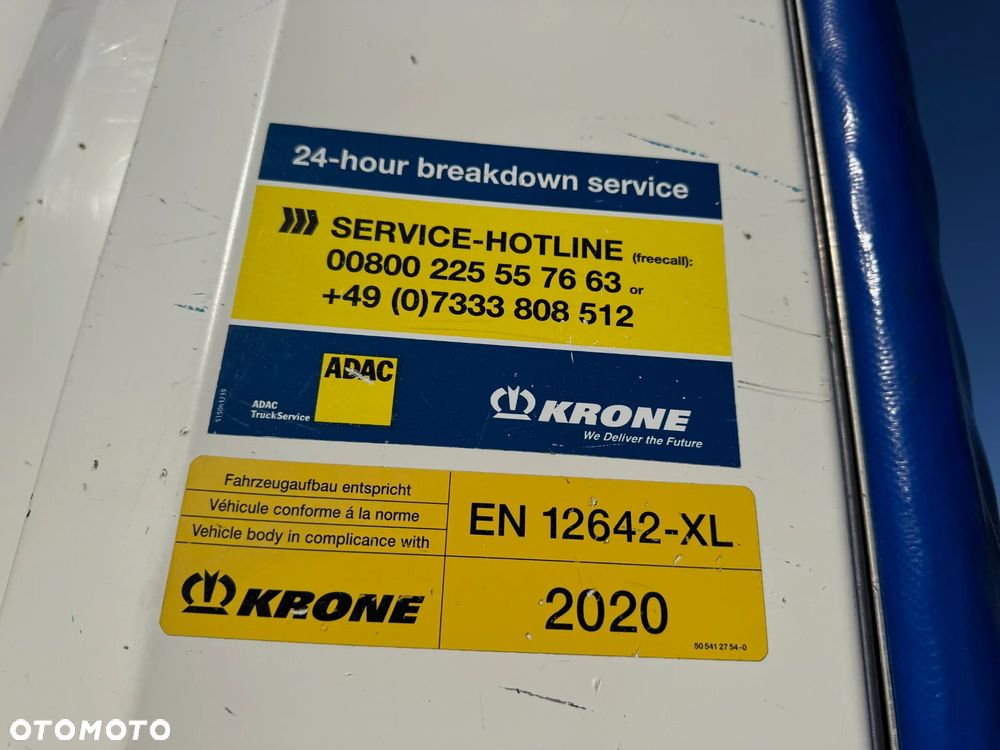 Krone SD Firanka ,Winda DHOLLANDIA, Dach podnoszony wysokość 2,85m - 30