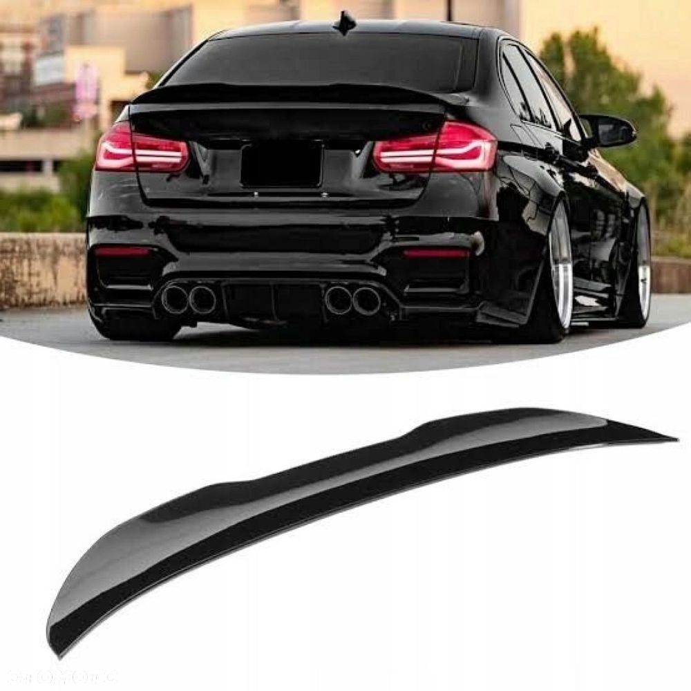 SPOILER lotka klapy BMW F30 czarny połysk - 1