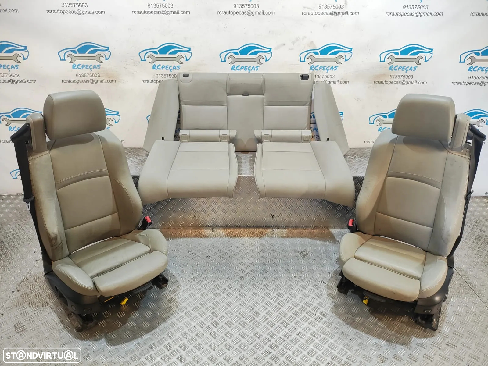 Bancos Elétricos Pele Pack M BMW Serie 3 E93 Cabrio 2007 –  2013 - 10