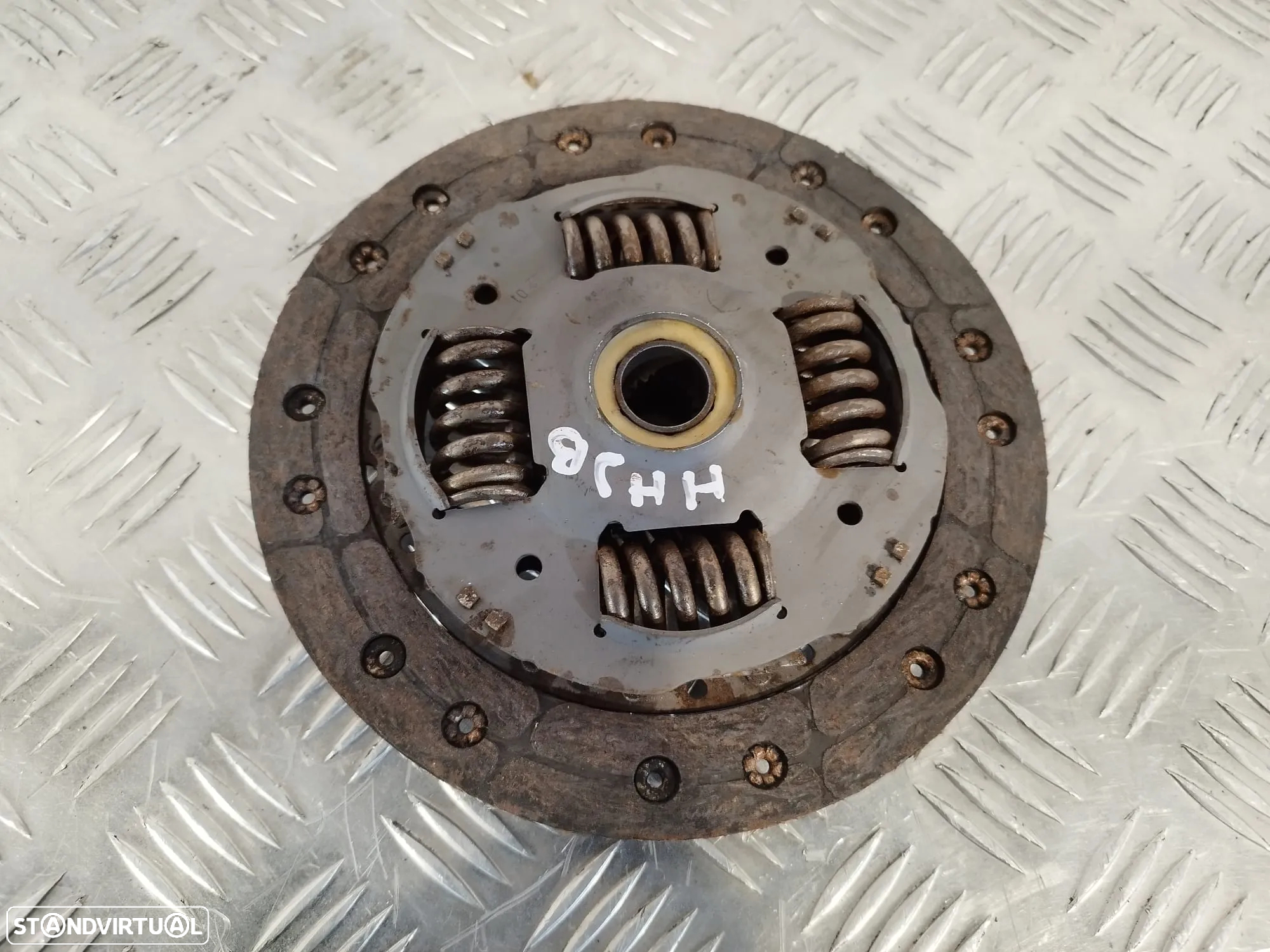 EMBRAIAGEM MONOMASSA FORD FIESTA V 5 MK5 1.6 TDCI 16V 90CV HHJB 5S617550CA 9649014980 9653455980 FUSION FOCUS II 2 MK2 PEUGEOT 307 - 8