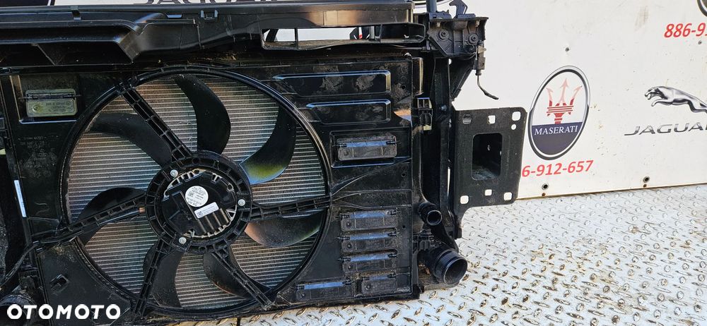 Skoda Superb 3 III 3V LIFT 2019-2023 2.0 TFSI Kompletne wzmocnienie czołowe Pas przedni Chłodnice wentylator 5Q0816411AR 5Q0121251GN 5Q0959455AR - 14