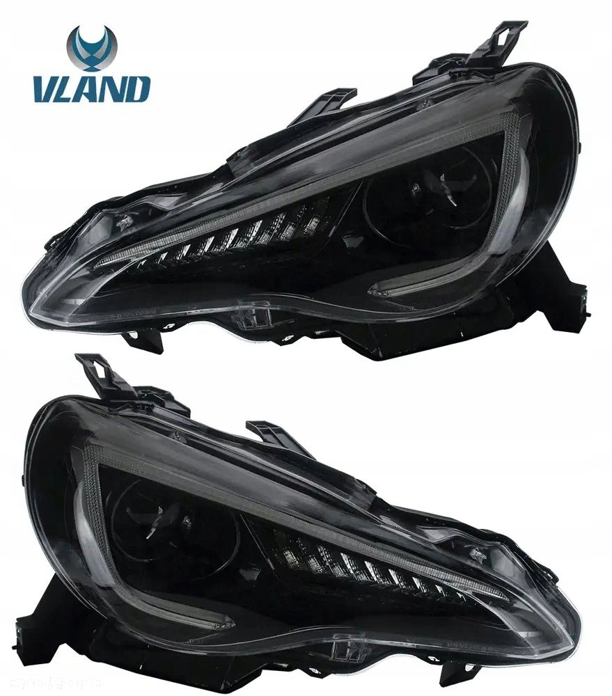 Reflektor Lampa kpl Led Bi Xenon D2s Dynamiczne Toyota GT86 Gt-86 Frz Brz - 4