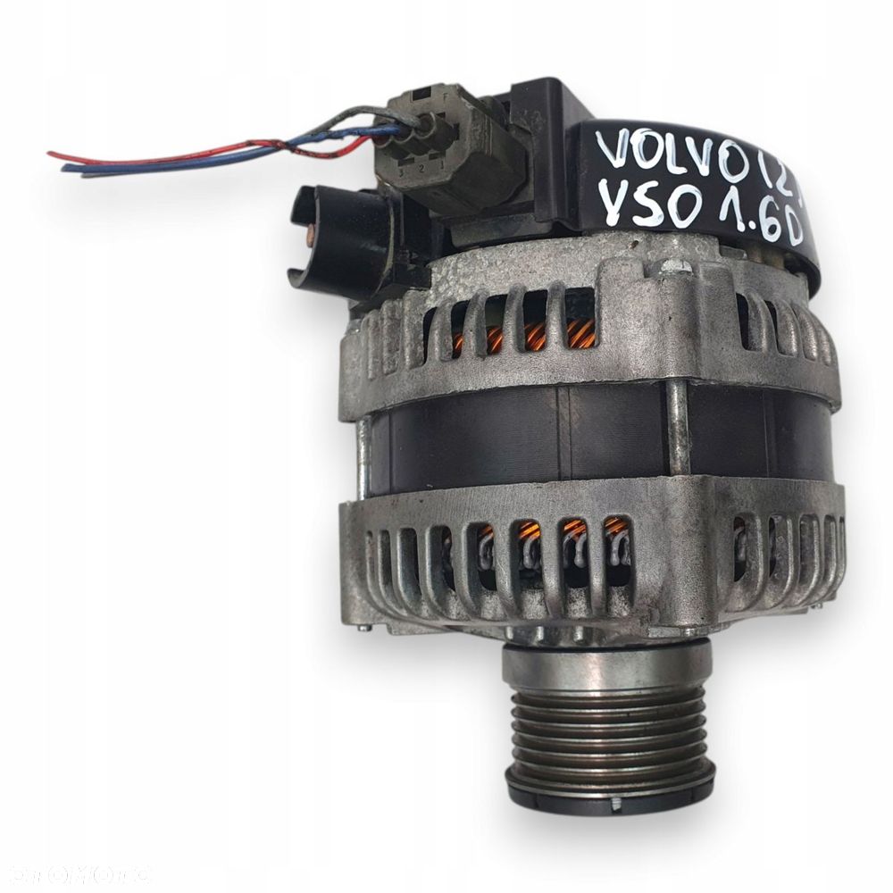 ALTERNATOR Volvo V50 S40 C30 1.6D D4164T 120A 3M5T10300 OEM - 2