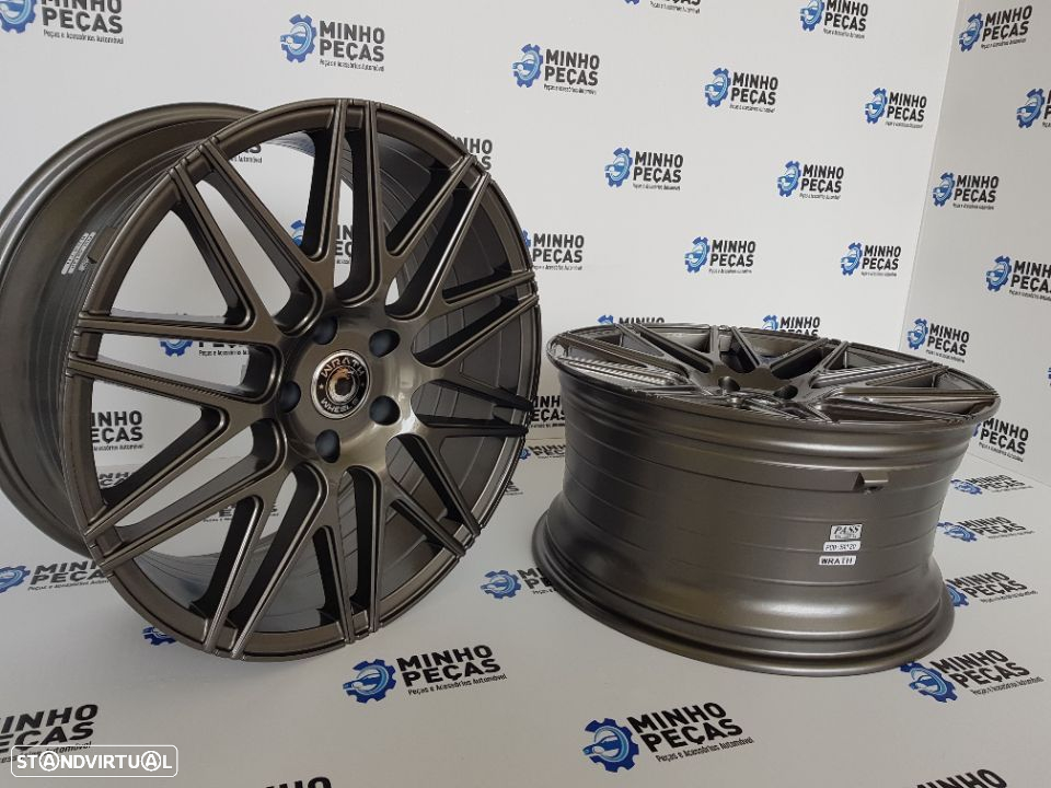 Jantes Wrath (WF-3) em 19" (5X120) Gloss GunMetal - 5