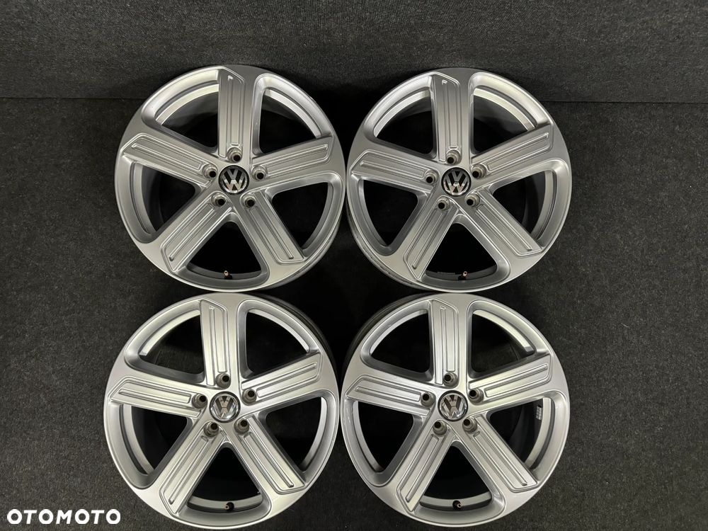 Alufelgi VW Golf 7 R-Line, 6, Caddy, Touran, Scirocco 18 cali 5x112 4szt. Ładne! - 2