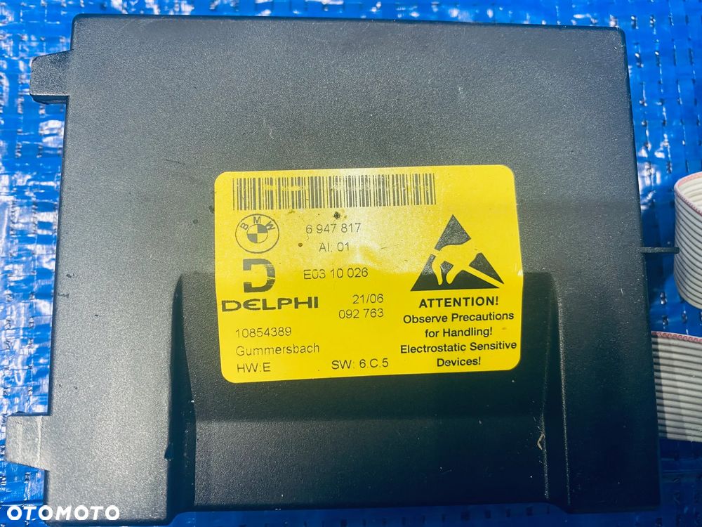 PANEL STEROWANIA RADIA PRZEŁĄCZNIK KONTROLER POKRĘTŁO NAWIGACJI IDRIVE BMW E65 E66 LIFT LCI ; 6980057 6947817 ORYGINAŁ - 6
