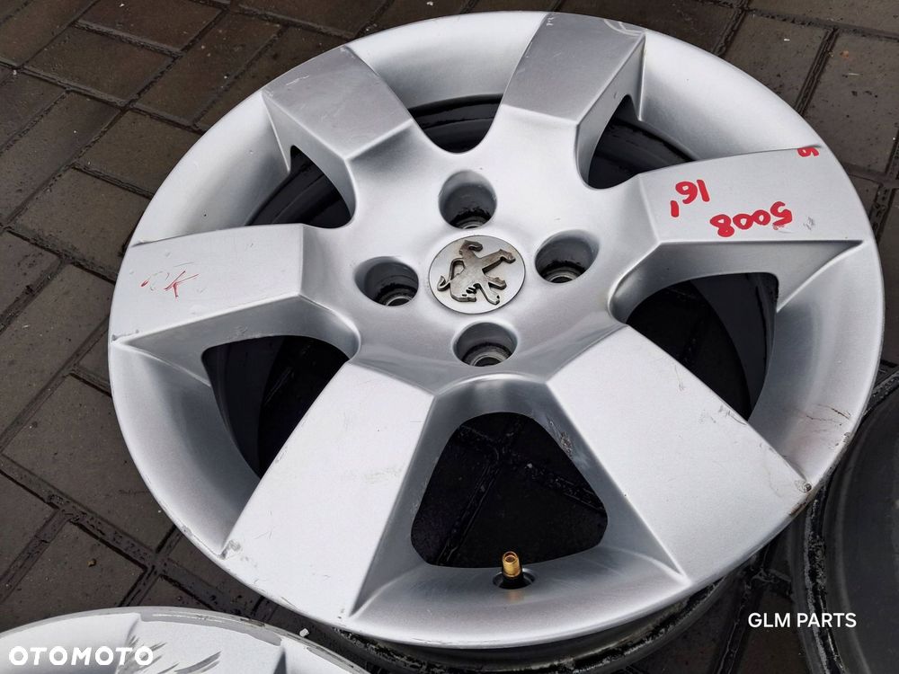 peugeot 5008 felgi aluminiowe 9685783880 16" et29 4x108 - 12