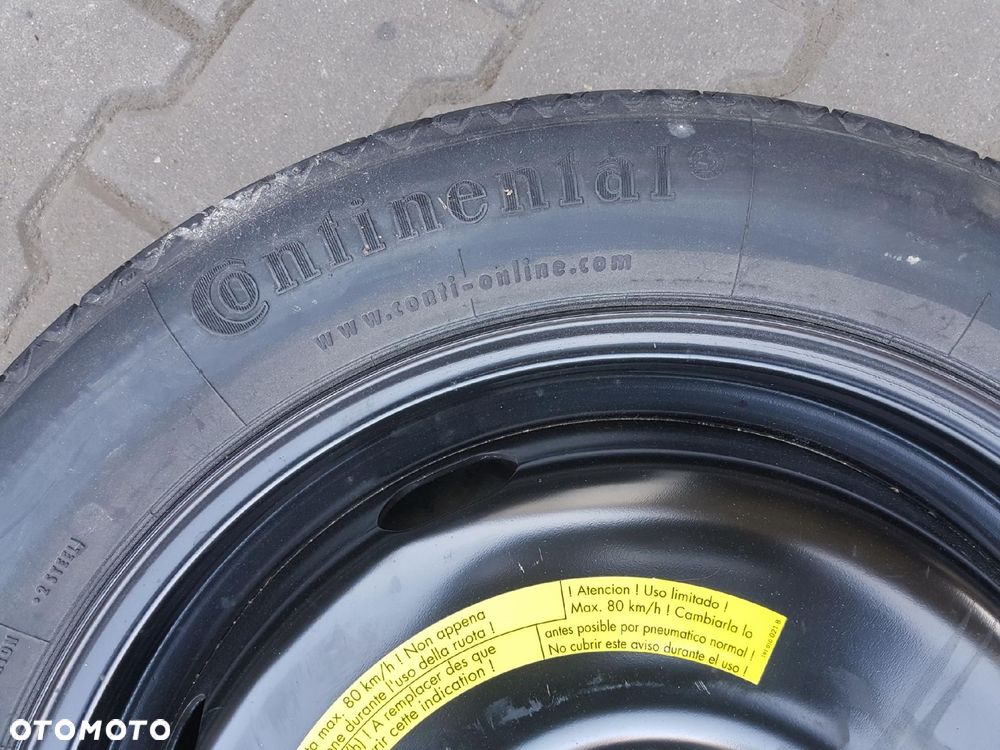 VW TIGUAN I 5N 06-15r KOŁO DOJAZDOWE 18 5X112 5N0601027A - 3