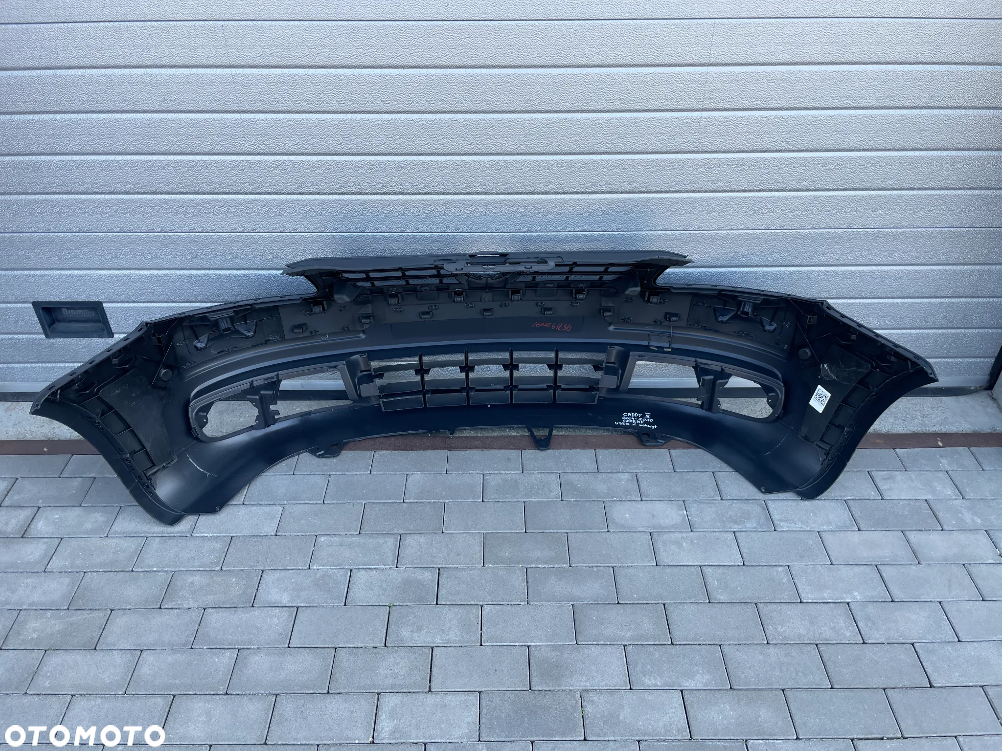 ZDERZAK PRZEDNI VW CADDY III  2004-2010 - NOWY CZARNY - 4
