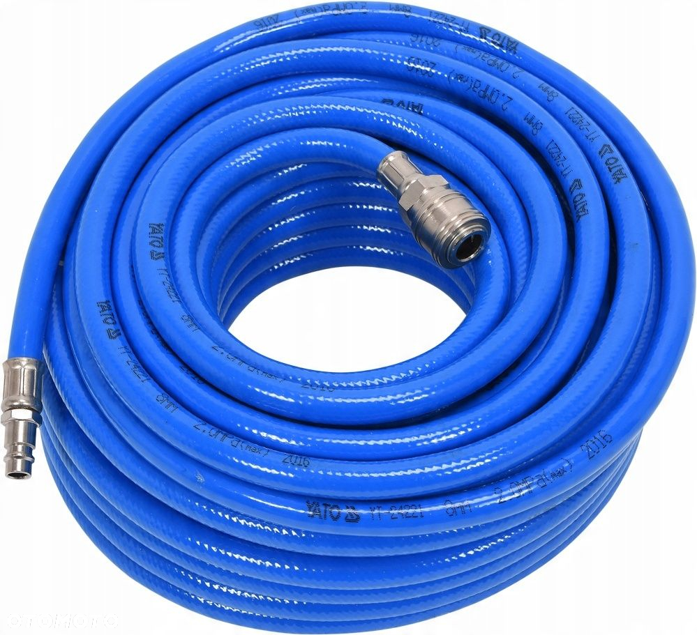 YATO WĄŻ PNEUMATYCZNY ZBROJONY 8x20m SZYBKOZŁĄCZKI - 3