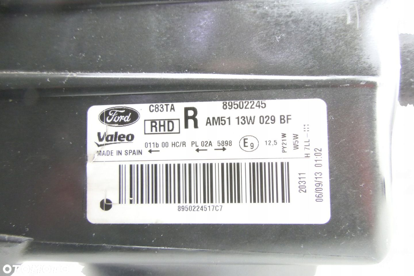 Lampa Prawy Przód FORD C-MAX II AM5113W029BF Anglik - 10