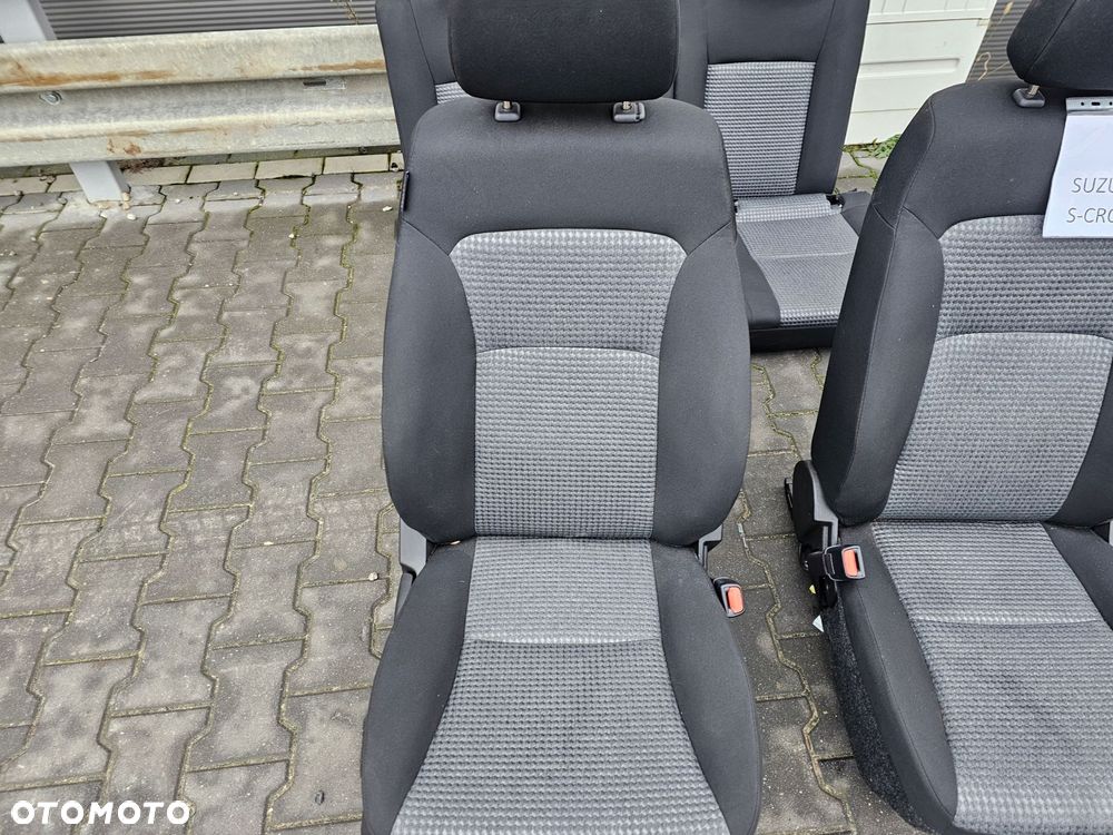 suzuki sx-4 s-cross 21- fotele kanapa komplet przód tył - 5