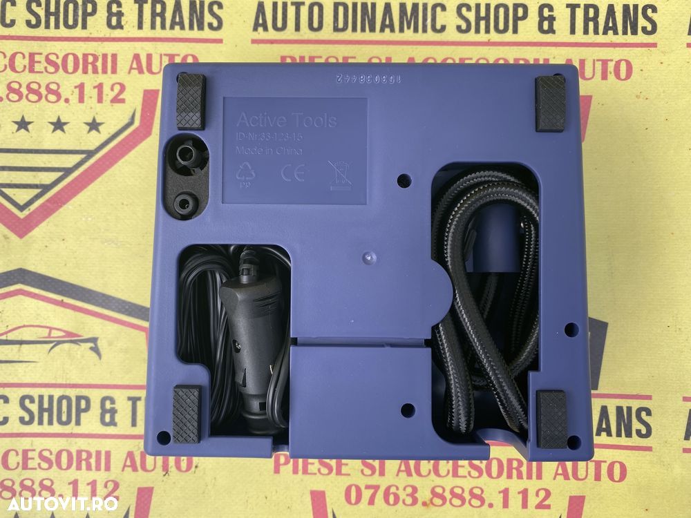 Compresor auto umflat roti original Opel GM 12V 10A - 3