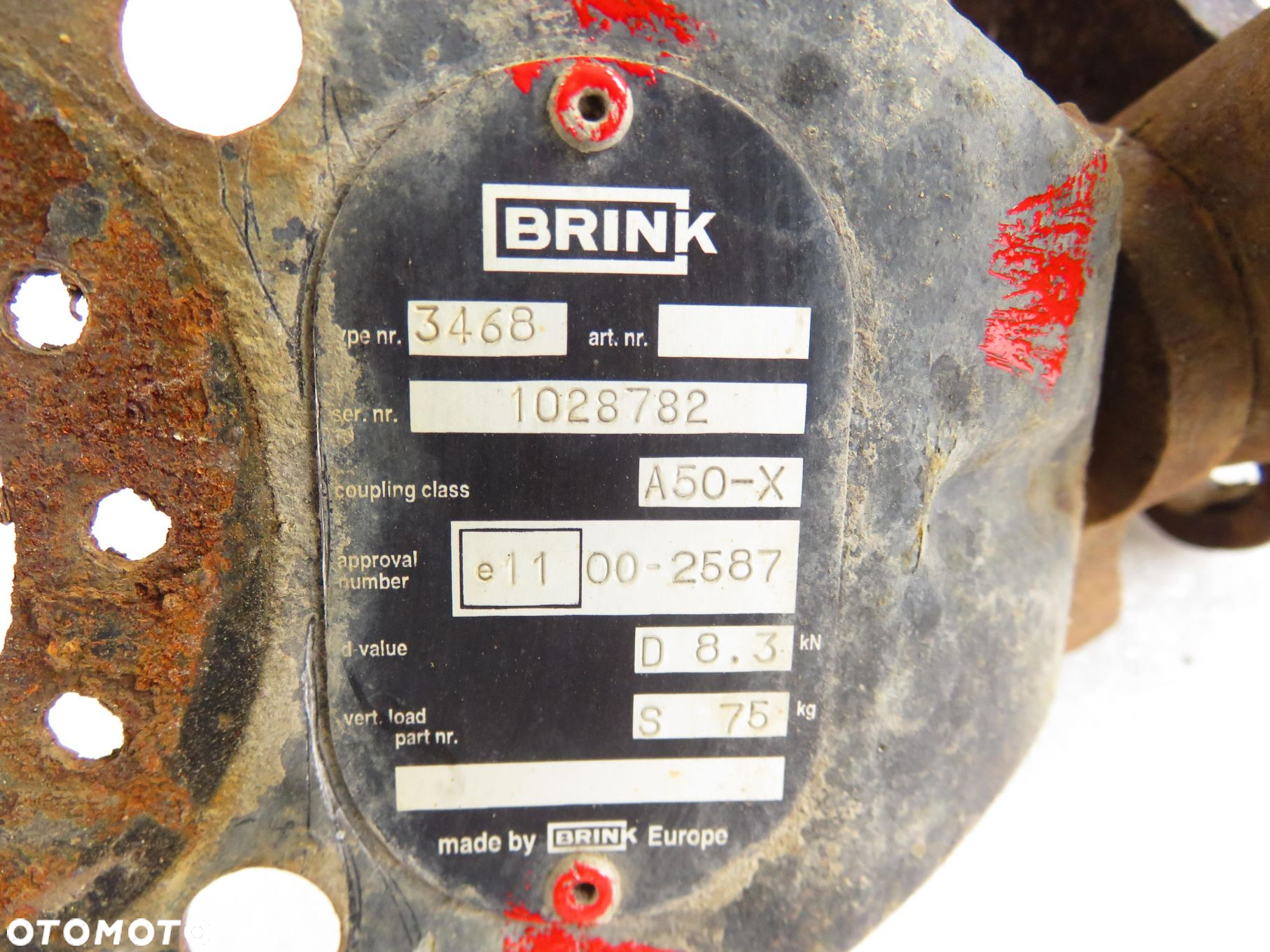 HAK SEAT LEON (1M1) HB 3468 1028782 002587 - 8