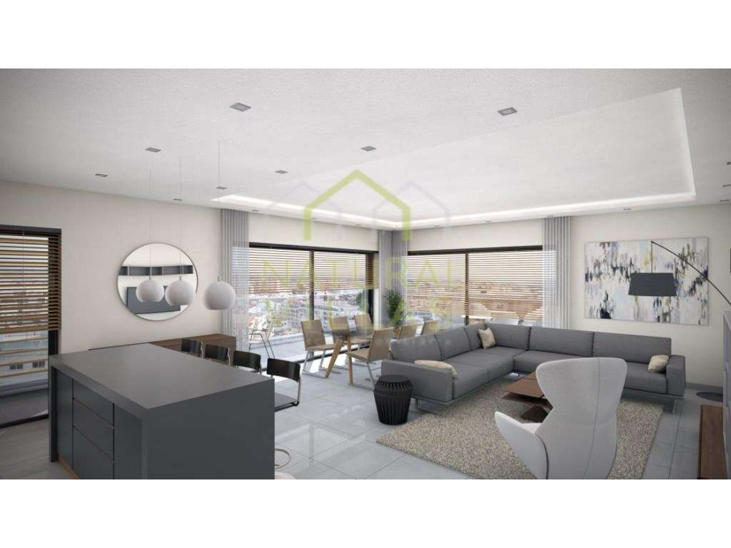 Apartamento T3 de Luxo em Condomínio com Piscina em Faro - Grande imagem: 2/10