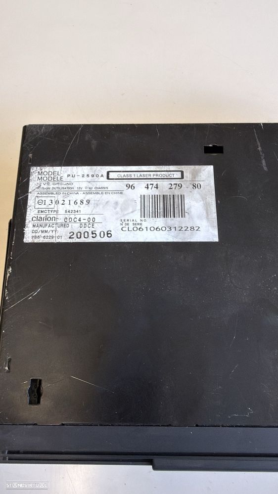 Leitor De Cd Peugeot 407 - 2