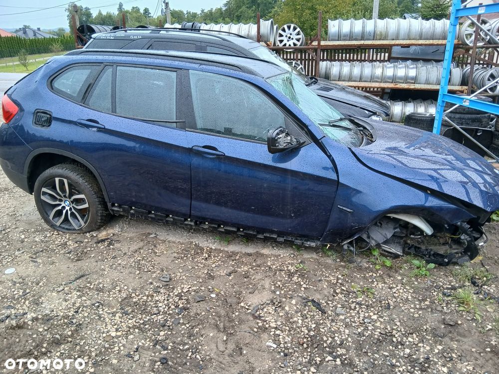 BMW X1 E84 Silnik N47D20U0 Lakier A76 Tiefseeblau Metalic  drzwi   zderzak maska lusterko deska fotel   sterownik
