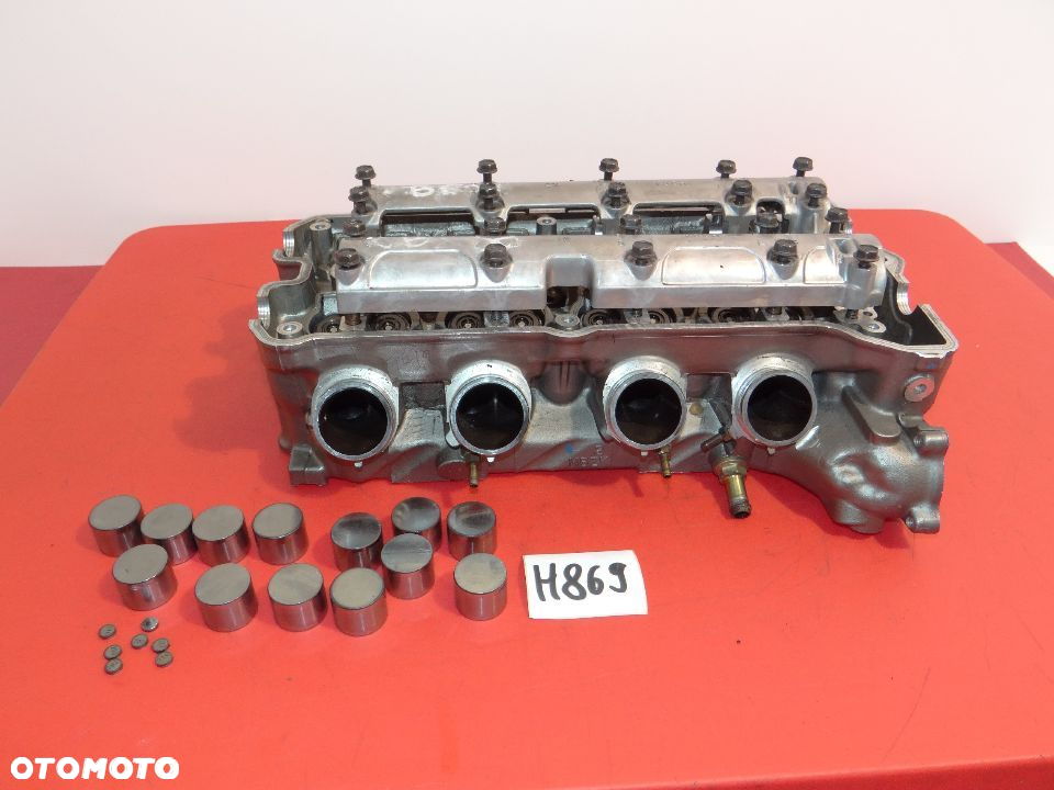 CB 600 HORNET GŁOWICA + ZAWORY + PANEWKI + SZKALNKI + PŁYTKI ZAWOROWE - 4