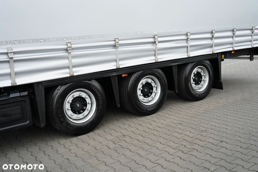 Schmitz Cargobull / FIRANKA / MEGA / MULTI LOCK / XL / OŚ PODNOSZONA - 8