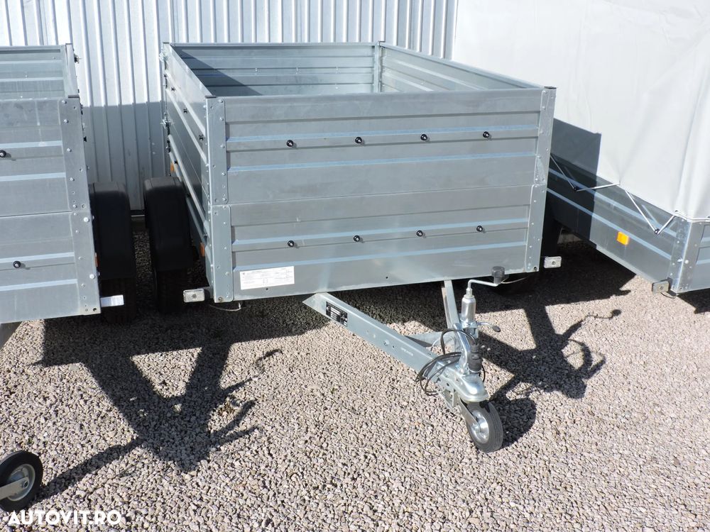 Trailer Europe ALFA, 2 axe ,1 axe , arc de foi, torsiune , sistem franare - 20