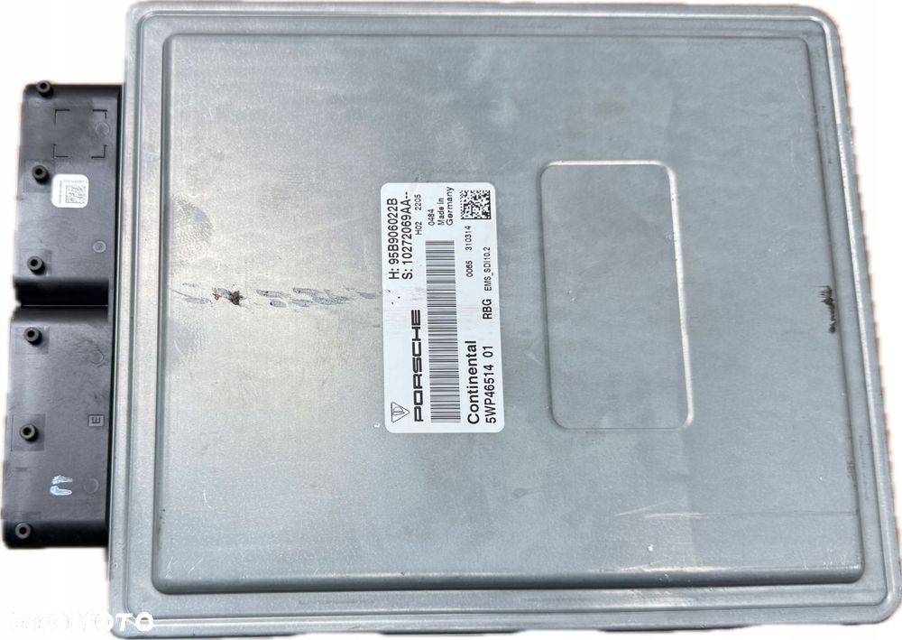 B1 PORSCHE MACAN S 2015 KOMPUTER STEROWNIK SILNIKA ECU 95B906022B - 2