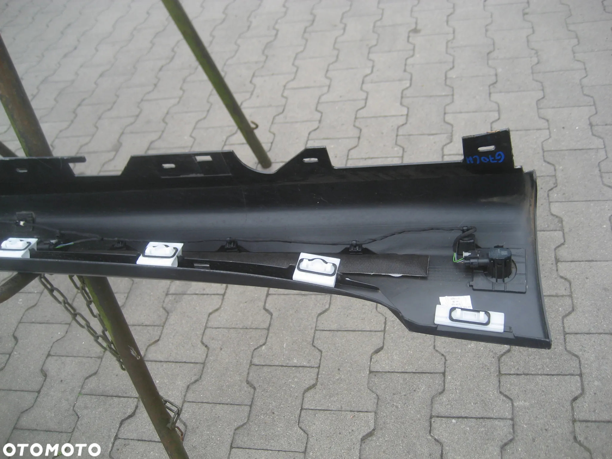 bmw 7 g70 listwa progowa lewa pdc chrom 4a09b17 - 9