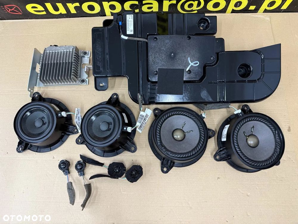 RENAULT SCENIC III GŁOŚNIKI BOSE WZMACNIACZ SUBWOOFER 281313216R 280632795R - 1
