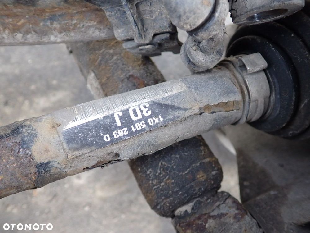 SANKI WÓZEK KOŁYSKA TYŁ VOLKSWAGEN PASSAT B6 4MOTION - 15