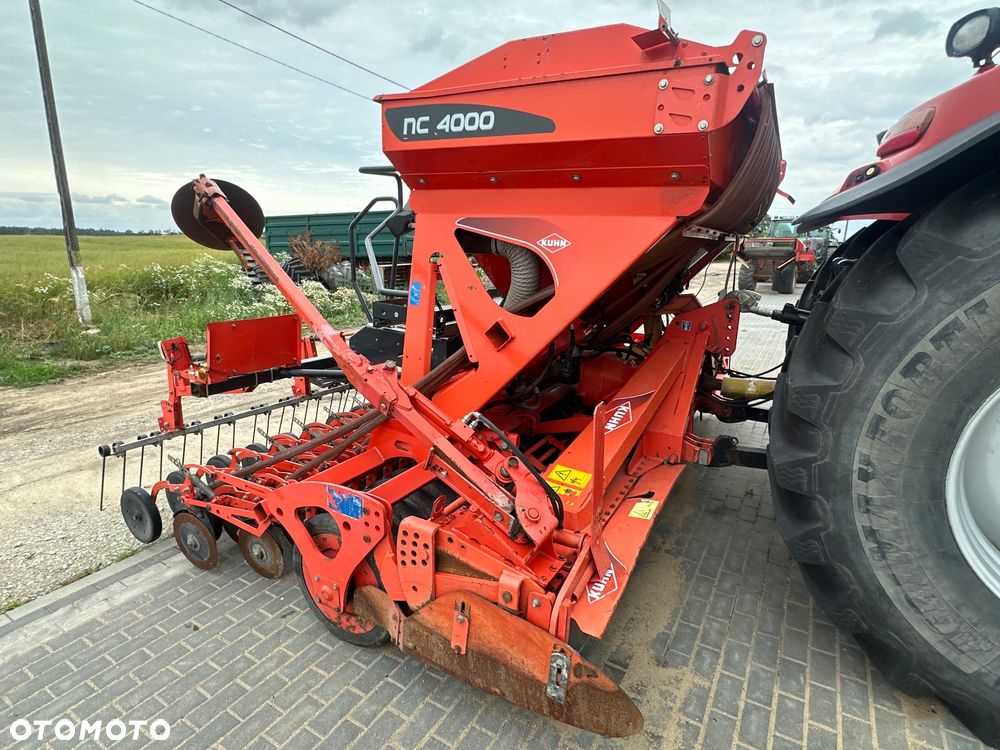 Kuhn agregat uprawowo siewny 4 m brona wirowa kuhn venta combiliner NC 4000 - 7