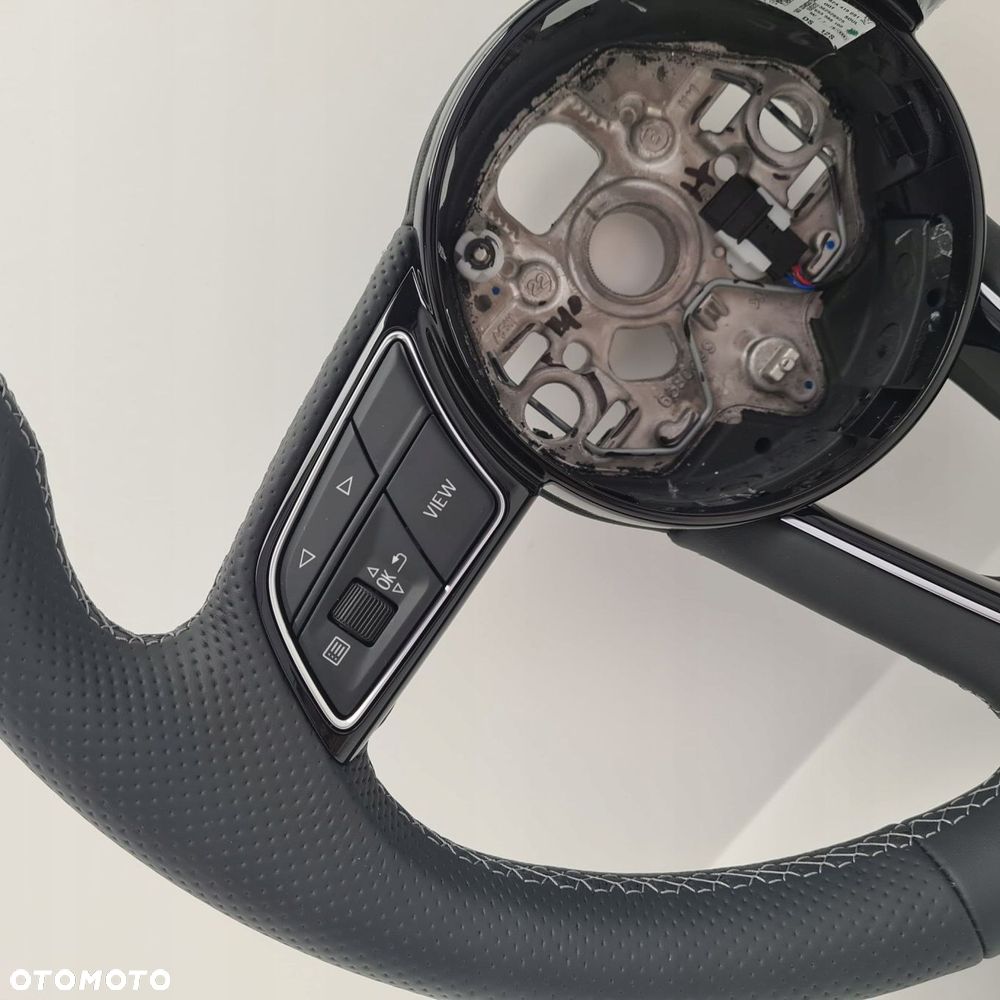 audi a1 a3 s3 q2 q3 kierownica koło skóra - 4