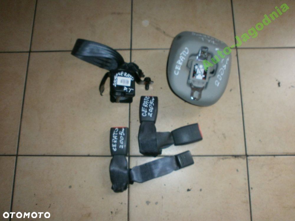 pas pasy bezpieczeństwa przód lewy + prawy kia cerato 2004-2008r. - 5