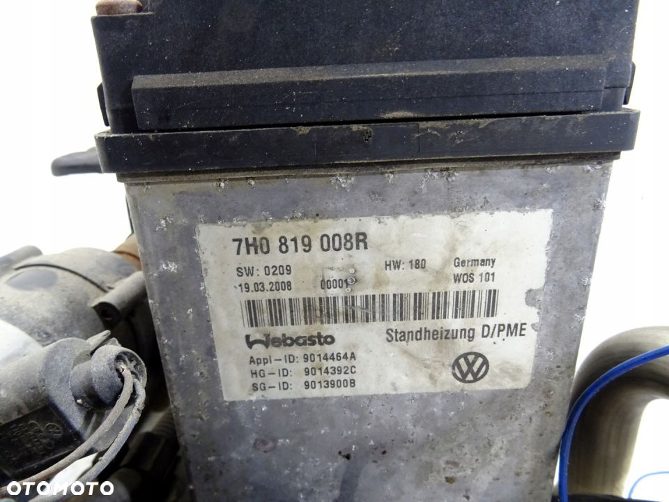 WEBASTO OGRZEWANIE POSTOJOWE VW T5 07R 7H0819008R - 6