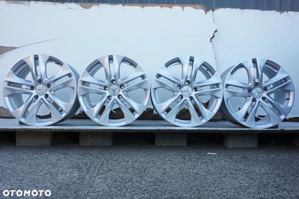 Mercedes 5x112 17 7,5J et45 Czujniki W207 - 2