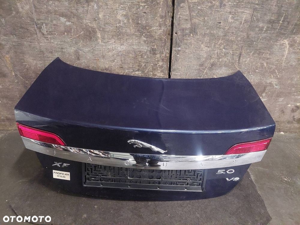KOMPLETNY TYŁ KLAPA BAGAŻNIKA ZDERZAK LAMPY JAGUAR XF X250 SEDAN JJX - 10