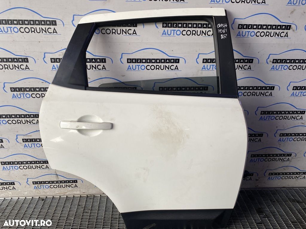 Usa Dreapta Spate Nissan Qashqai Facelift 2010 - 2013 SUV 4 Usi ALB (1061) - 1