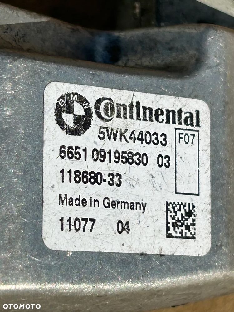 BMW 5 F07 GT KAMERA KAFAS SZYBY CZOŁOWEJ 9195830 - 3