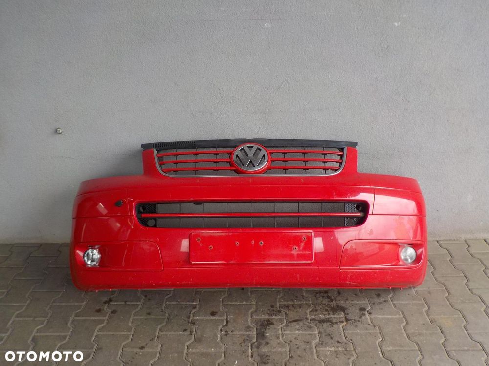 VW T5 03- MULTIVAN CARAVELLE ZDERZAK PRZÓD PRZEDNI LAKIEROWANY - 1